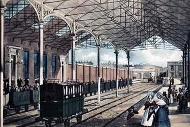 Estación de Euston, Londres, 1837